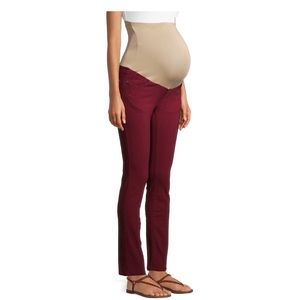 straight leg maternity pants